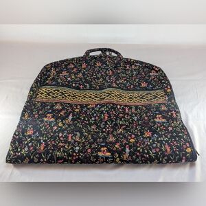 Vera Bradley Black Floral Travel Bag